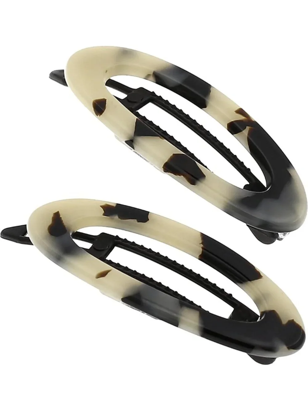 Handmade French Hair Barrette Clip - Metal-Free, Strong Hold, No Slip, Durable